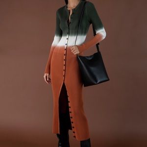 DEREK LAM 10 CROSBY
Tianna Button-Down Rib-Knit Dress